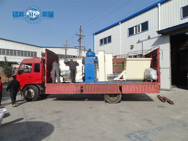 湖北郴州干粉砂漿設備發貨