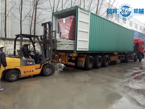 斯里蘭卡簡易生產線發貨現場